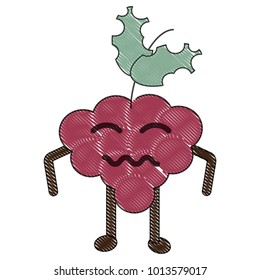 Kawaii bunch of grapes