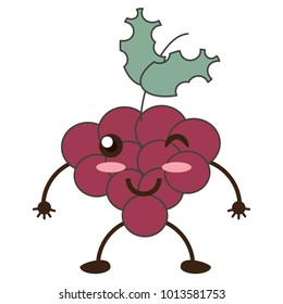 Kawaii bunch of grapes