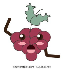 Kawaii bunch of grapes