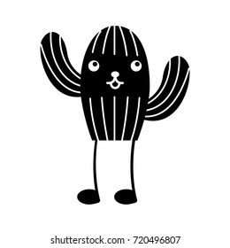 kawaii cactus flora decoration natural