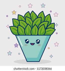 kawaii cactus icon