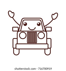 kawaii car camping transport adventure