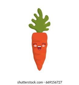 kawaii carrot icon