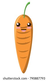 kawaii carrot icon