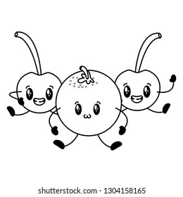 kawaii cartoon character