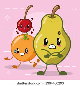 kawaii cartoon character