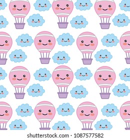 kawaii cartoon concept