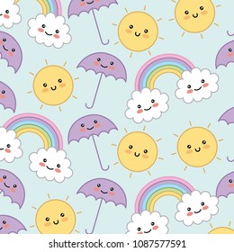 kawaii cartoon concept