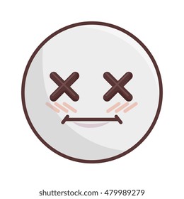 kawaii cartoon expression