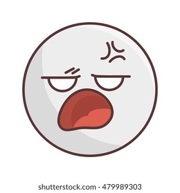 kawaii cartoon expression