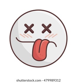 kawaii cartoon expression