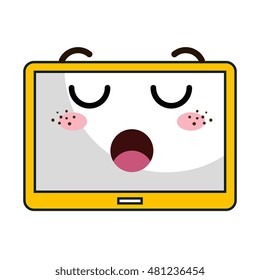 kawaii cartoon tablet