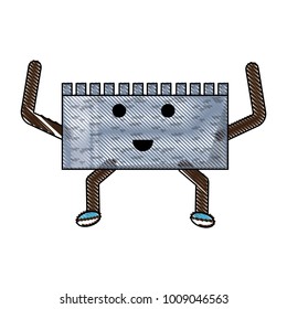 Kawaii castle wall icon