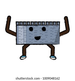 Kawaii castle wall icon