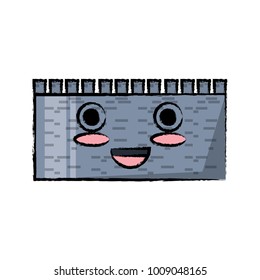 Kawaii castle wall icon