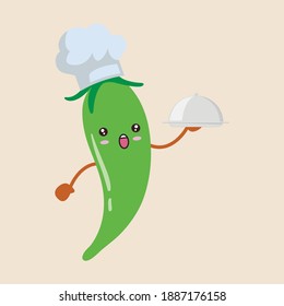kawaii chili cartoon chili cute