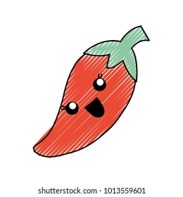 kawaii chili icon