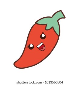kawaii chili icon