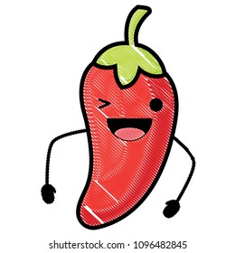 kawaii chili pepper