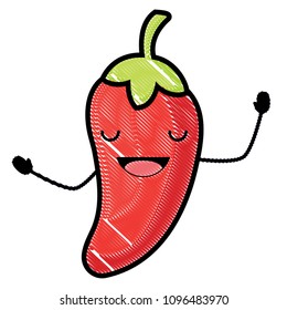 kawaii chili pepper