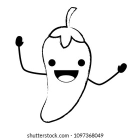 kawaii chili pepper