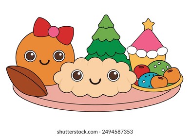 Kawaii Christmas Feast: Deliciously Festive Fun