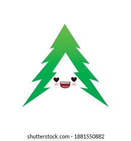 kawaii christmas illustrations are kawaii designs that can be used in various mockups