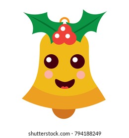 kawaii christmas jingle bell happy
