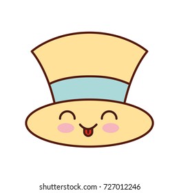 kawaii christmas top hat of snowman accessory