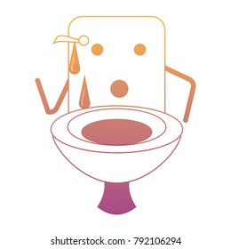 kawaii cleaning utensils design