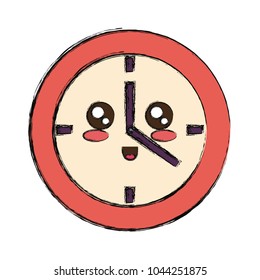 kawaii clock icon image