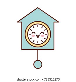 kawaii clock pendulum decoration office