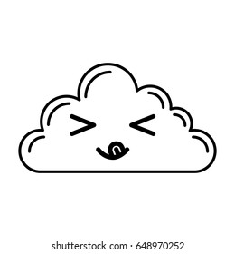 kawaii cloud cartoon
