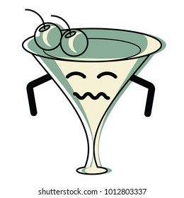 Kawaii cocktail drink 