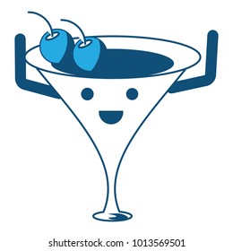 Kawaii cocktail drink 