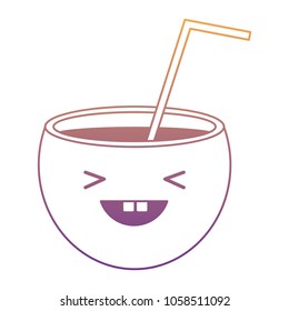 kawaii cocktail icon