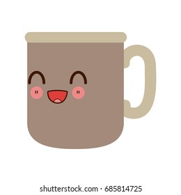 kawaii coffee cup morning beverage fresh