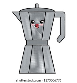 kawaii coffee maker icon