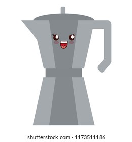 kawaii coffee maker icon