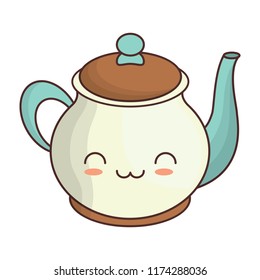 kawaii coffee pot icon