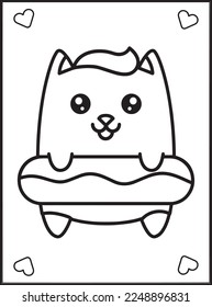 Kawaii Coloring pages for Kids