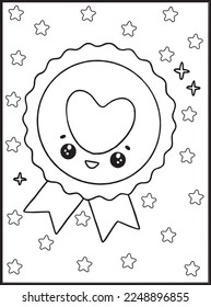 Kawaii Coloring pages for Kids