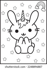 Kawaii Coloring pages for Kids