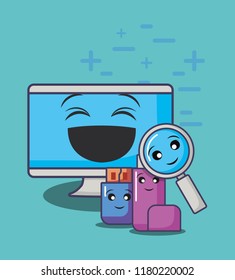 kawaii computer design