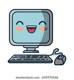 Anime Computer Stock Vectors Images Vector Art Shutterstock