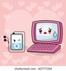 kawaii computer mp3 technology