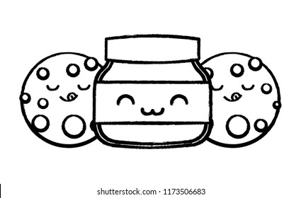 kawaii cookies design