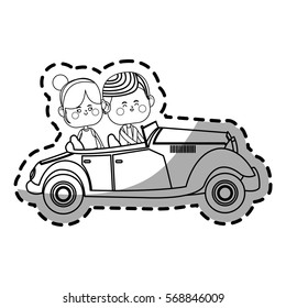 kawaii couple in love