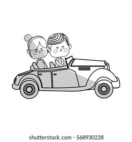 kawaii couple in love 