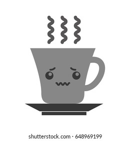 kawaii cup cartoon